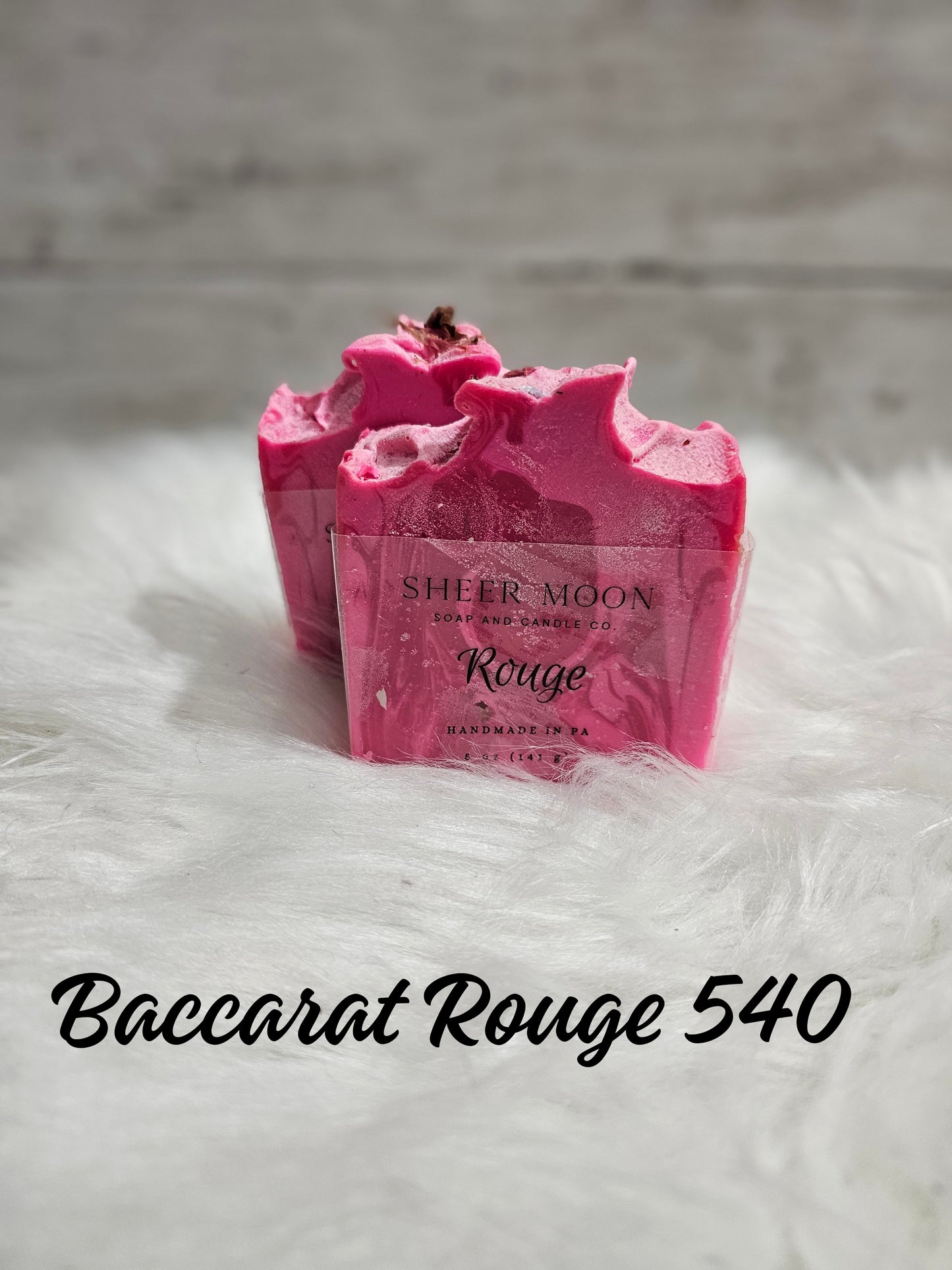 Handmade Soap - Baccarat Rouge 540